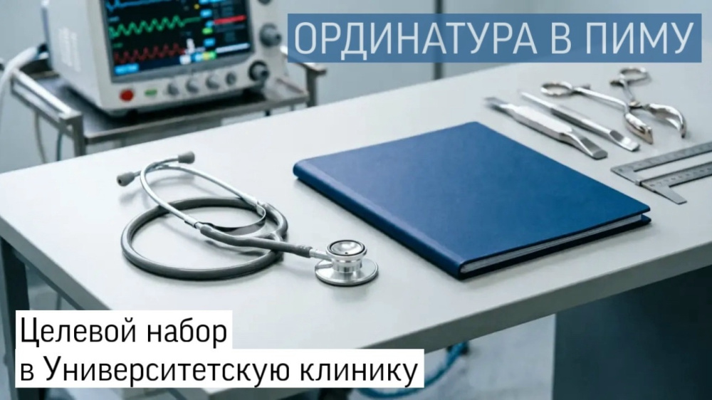 ПИМУ проводит отбор на обучение в ординатуре со 100% скидкой